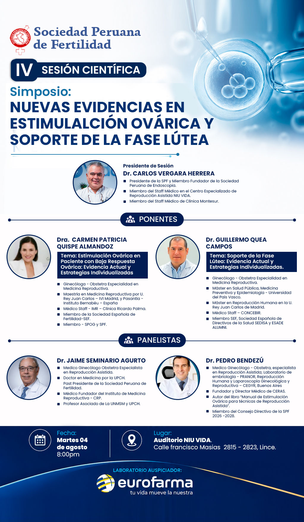 IV Sesión Científica 2026