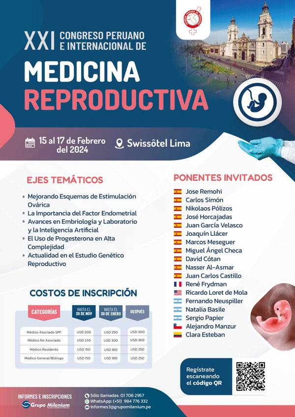 XXII Congreso Peruano E Iinternacional de Medicina Reproductiva